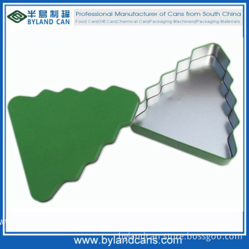 X-Mas Tree Shaped Tin